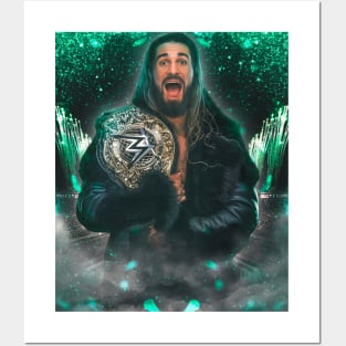 Seth Rollins - Green Mania Posters and Art